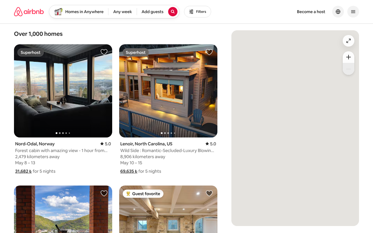 Airbnb screenshot