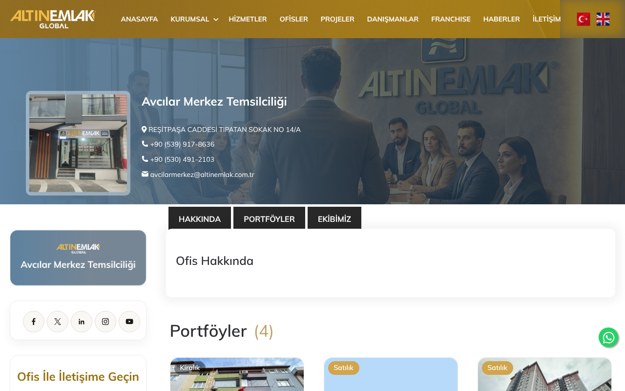 Altın Emlak Global screenshot
