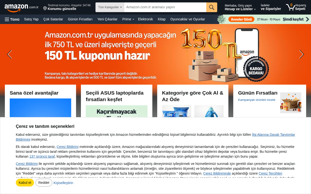Amazon TR screenshot — 03 May 2026