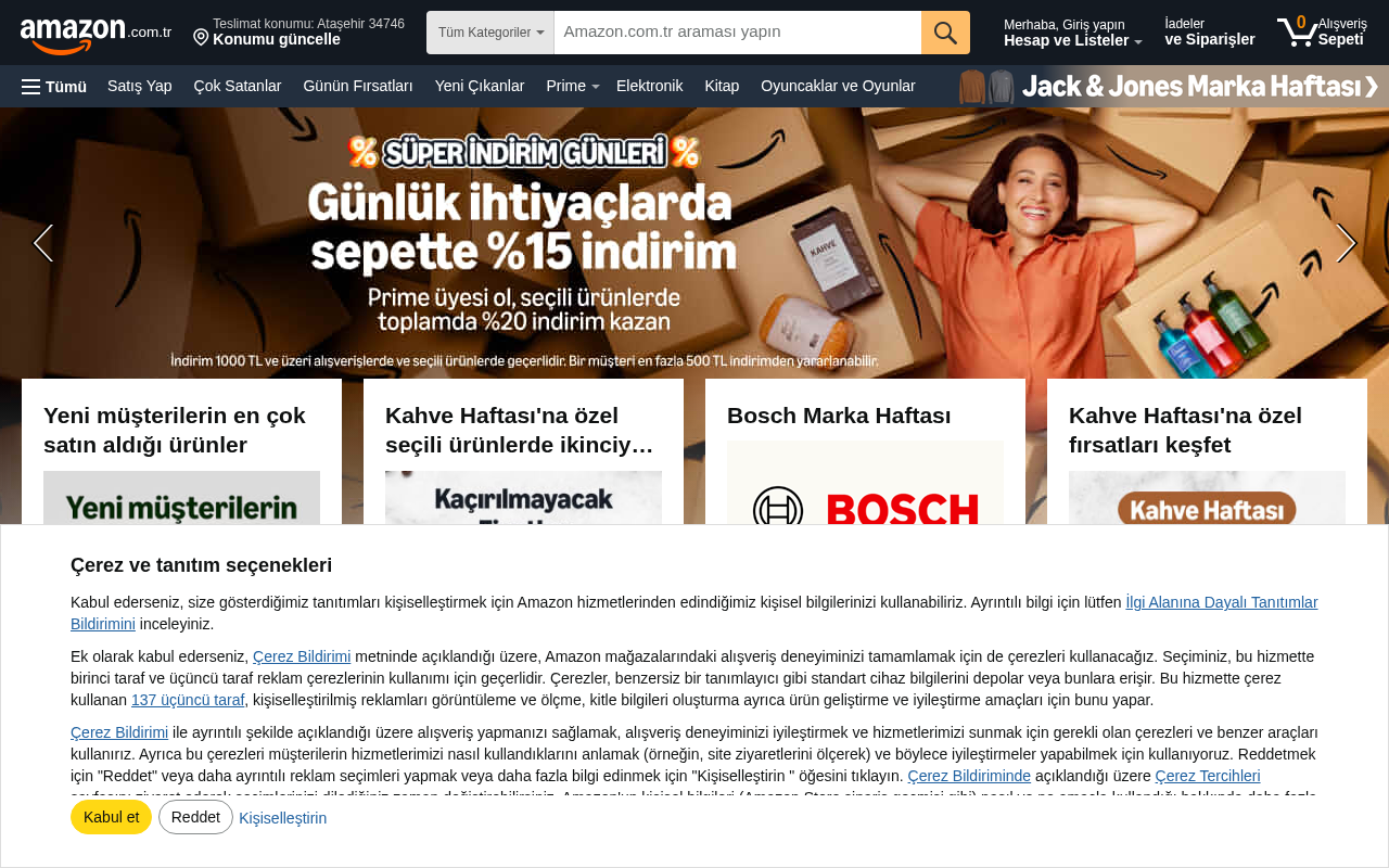 Amazon TR screenshot — 12 May 2026