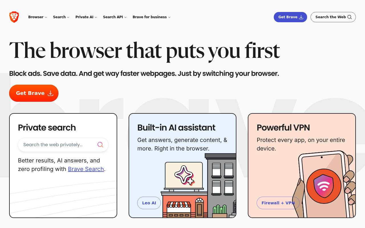 Brave Software screenshot