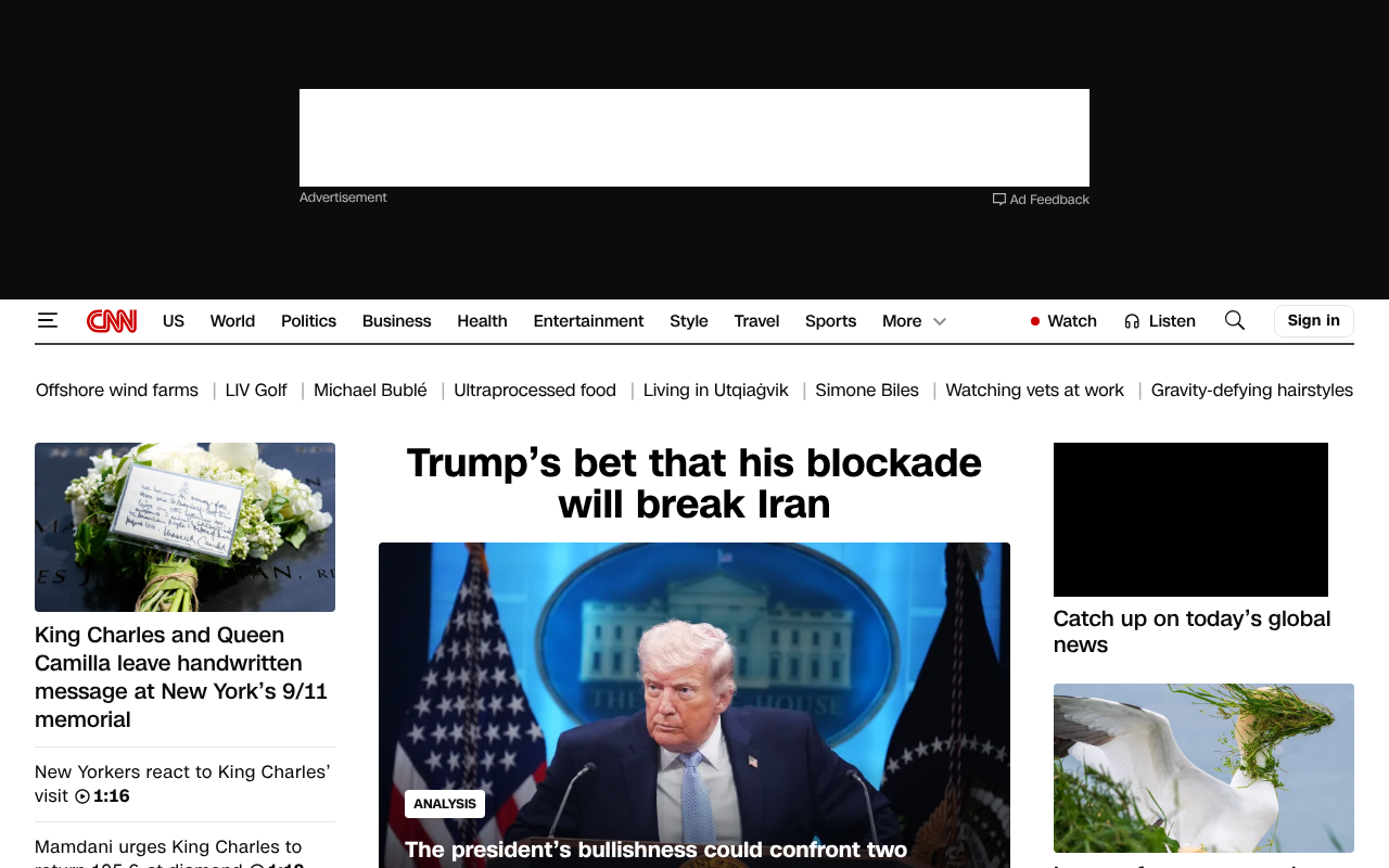 CNN screenshot — 30 Apr 2026
