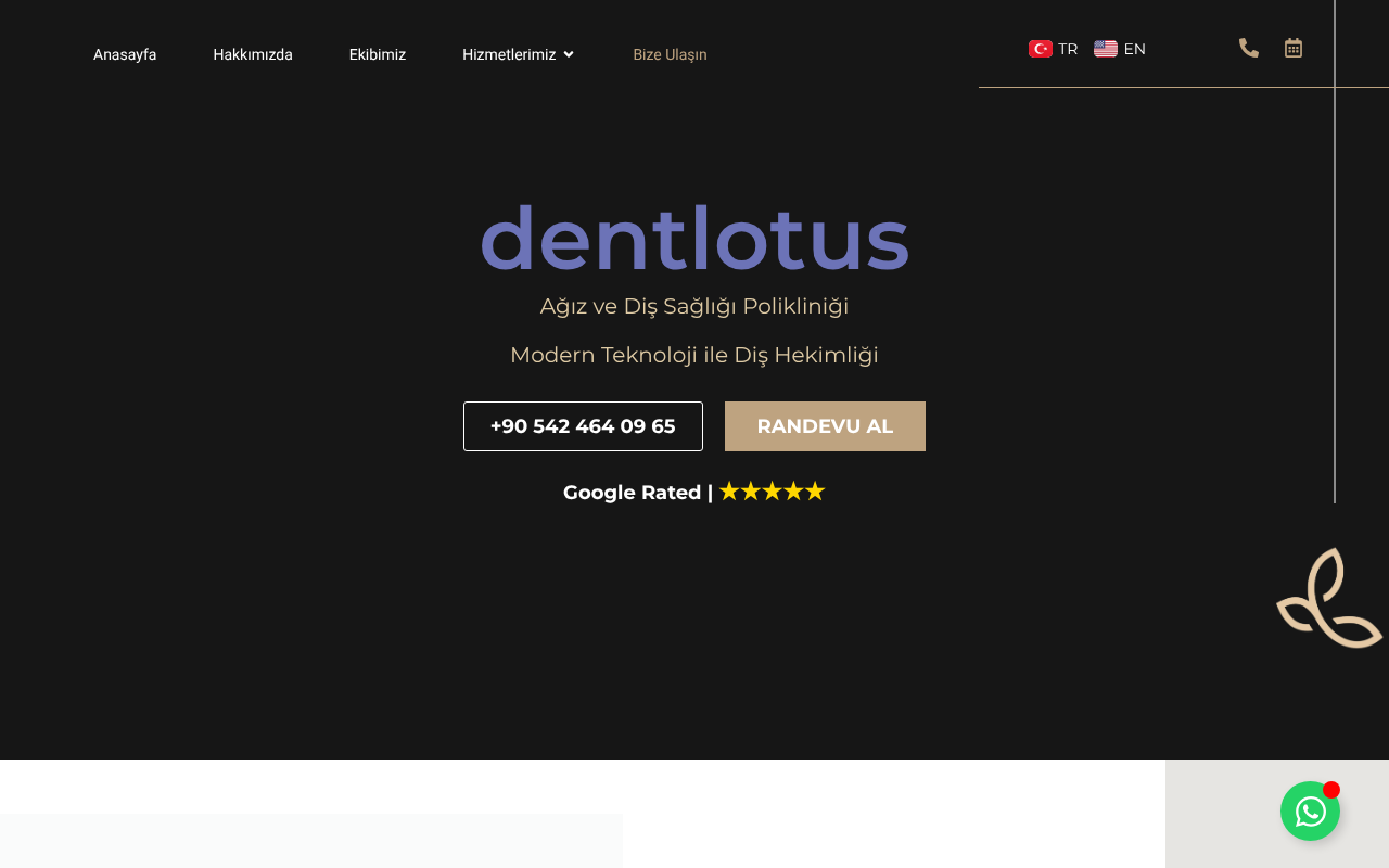 Dentlotus Ağız ve Diş Sağlığı screenshot — 30 Apr 2026