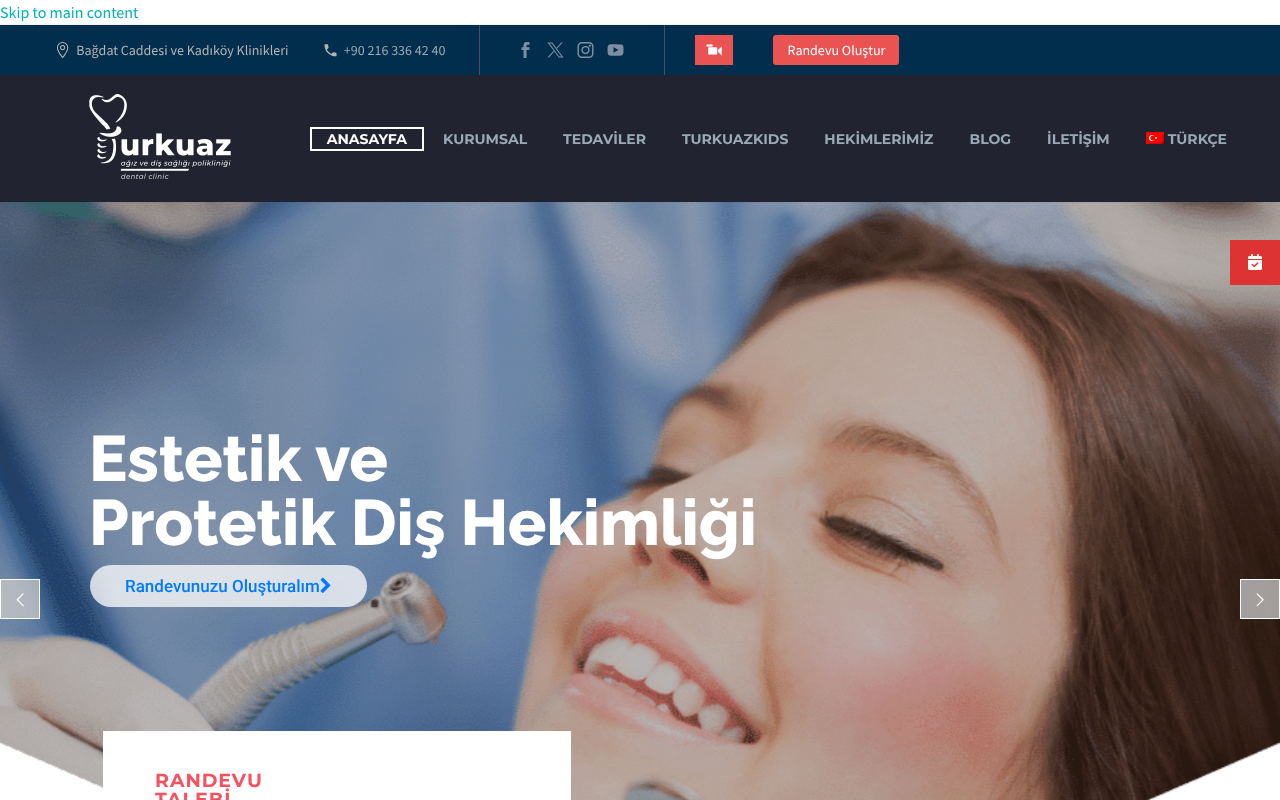 Tukuaz Ağız ve Diş Sağlığı Merkezi screenshot — 30 Apr 2026