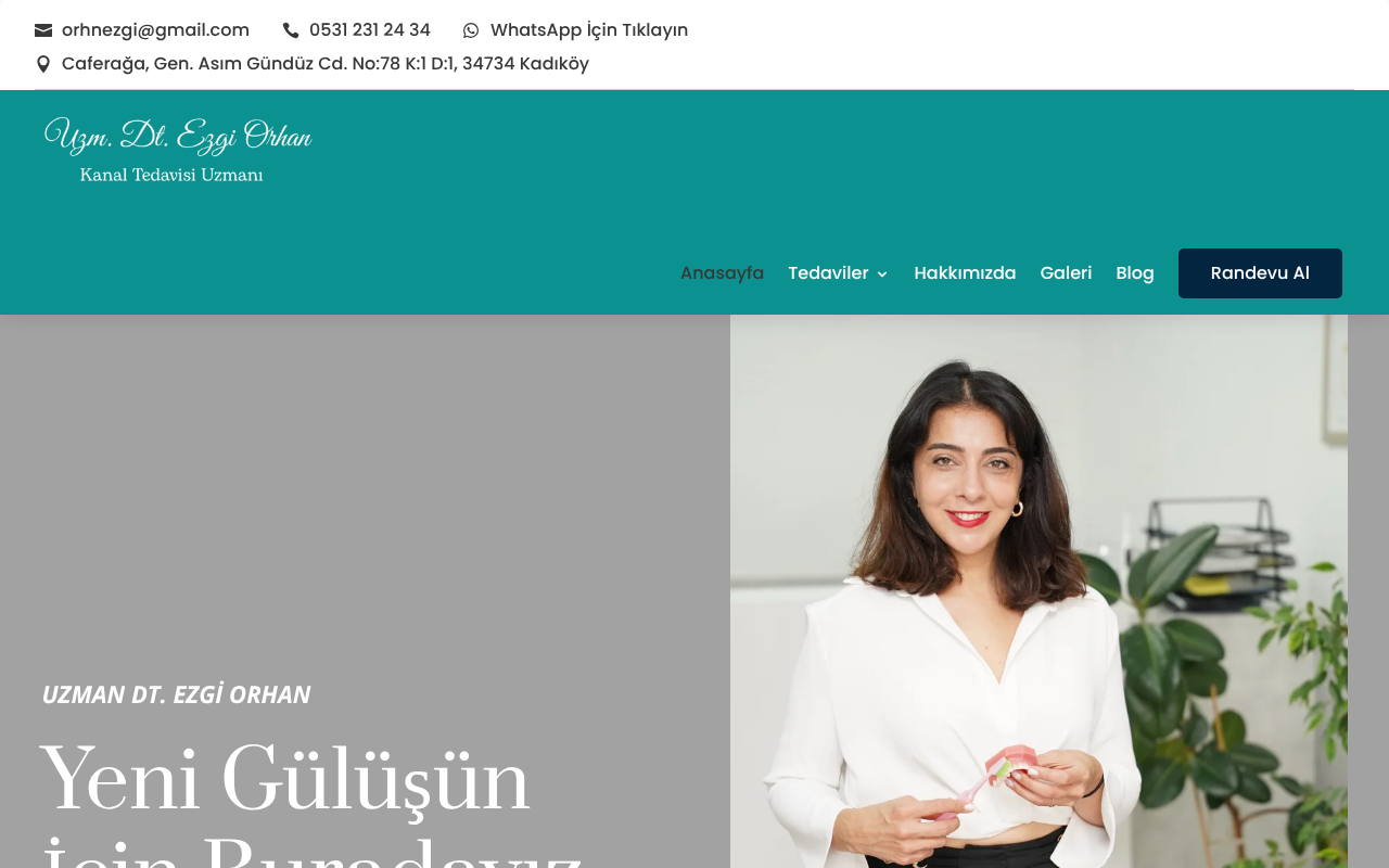dishekimiezgiorhan.com screenshot