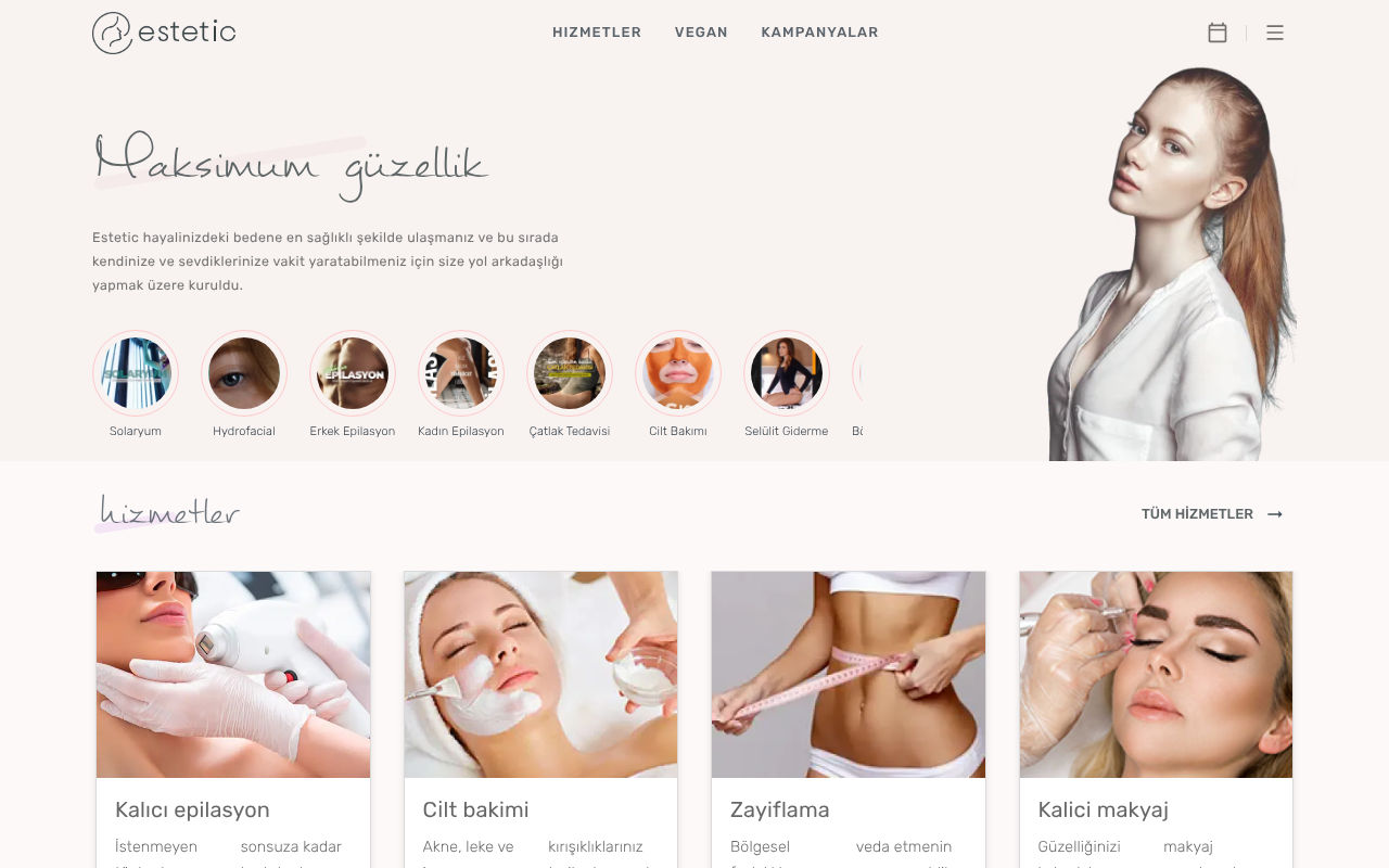 Estetic screenshot