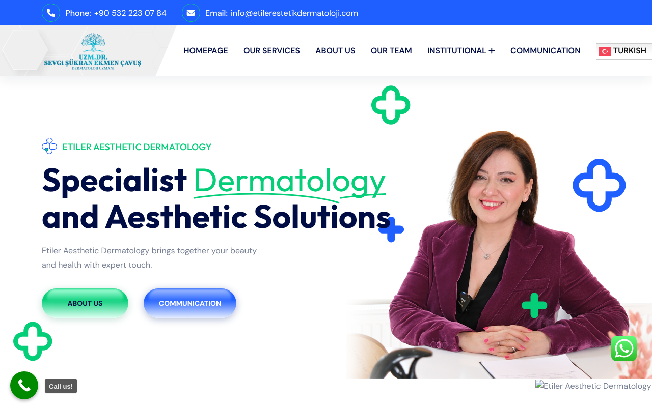 Etiler Estetik Dermatoloji screenshot — 30 Apr 2026