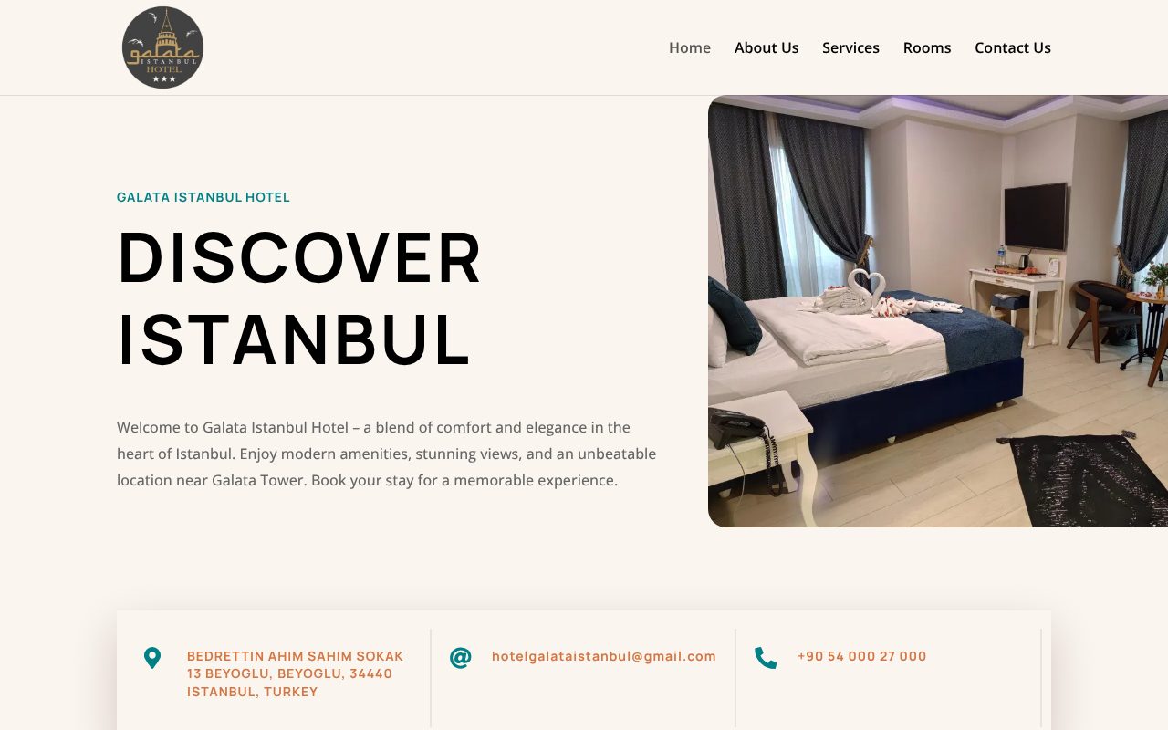 GALATA ISTANBUL HOTEL screenshot