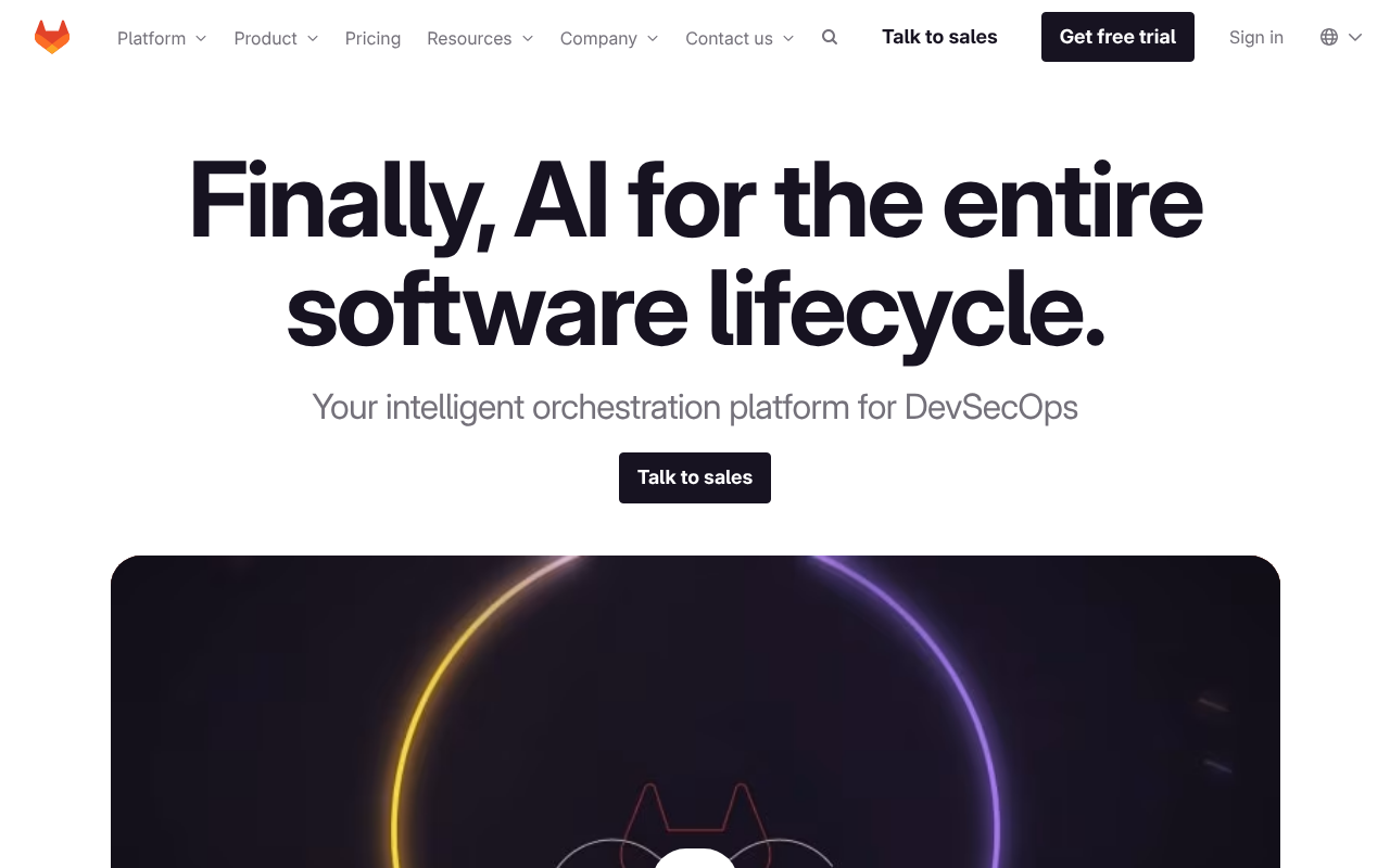 GitLab screenshot