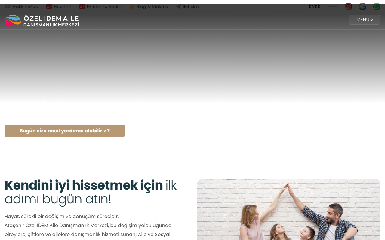 Özel İDEM Aile Danışmanlık Merkezi screenshot
