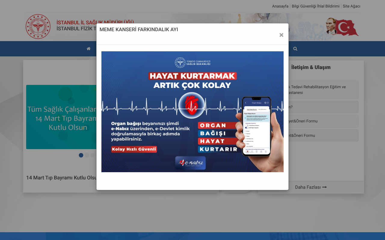 T.C. Sağlık Bakanlığı screenshot — 30 Apr 2026