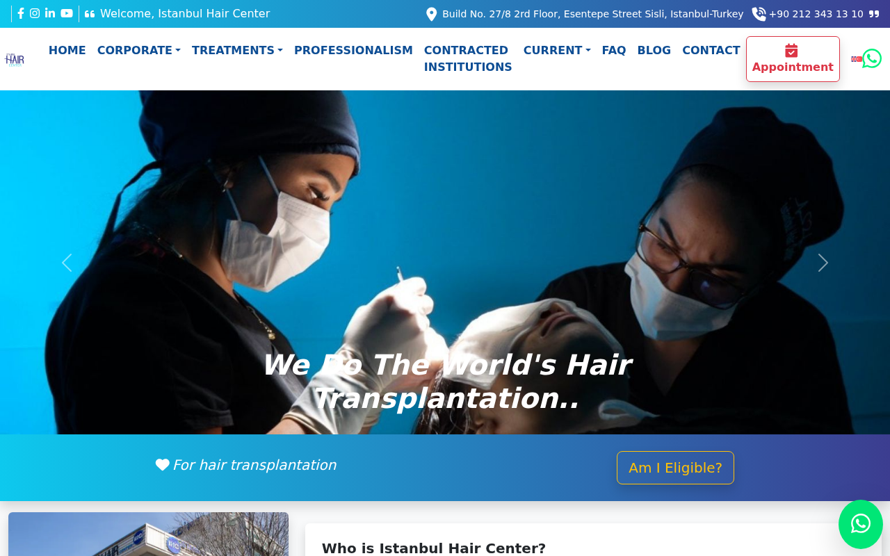Istanbul Hair Center: Hair Transplant Clinic, Hair Transplantation Turkey screenshot