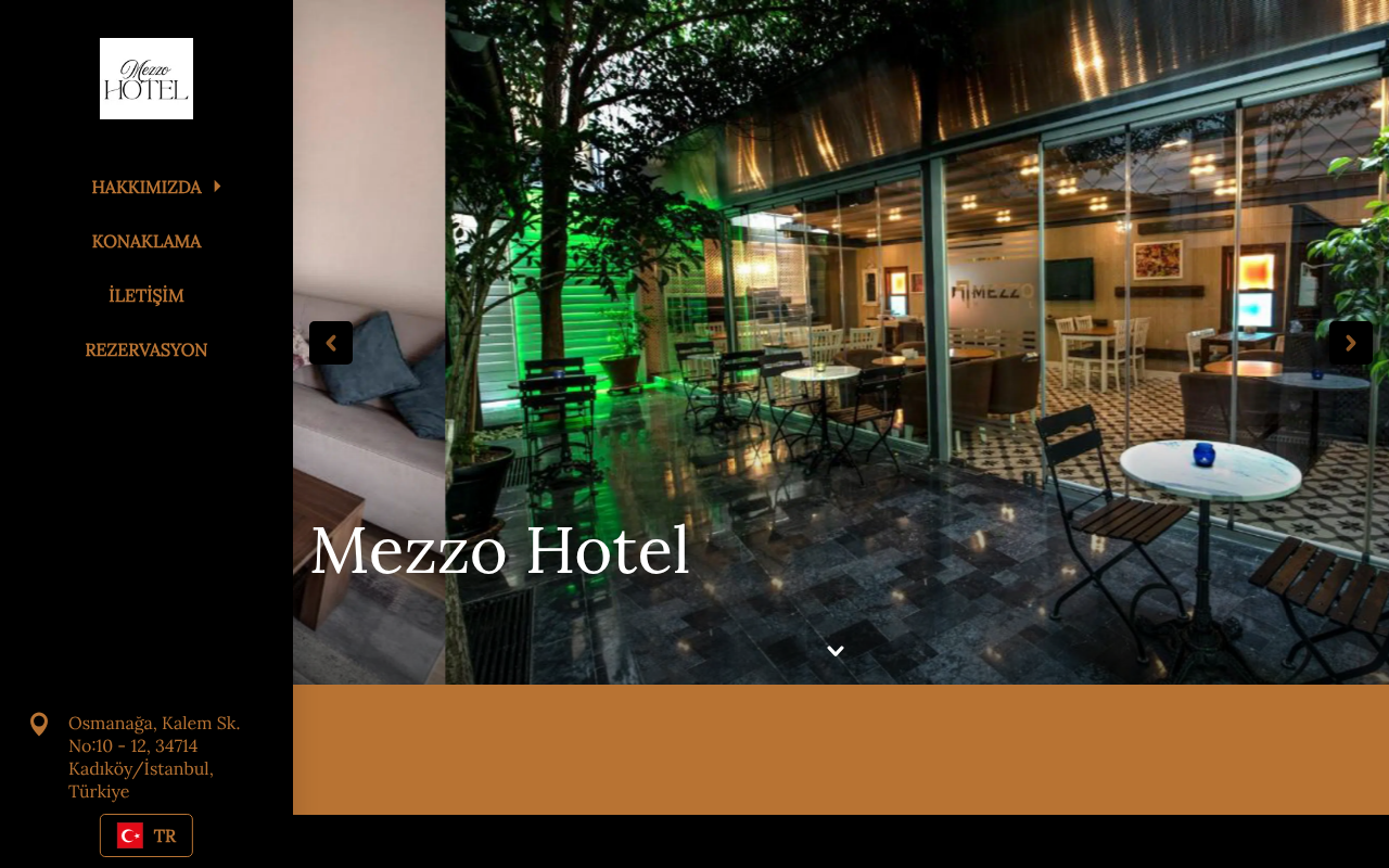 Mezzo Hotel screenshot