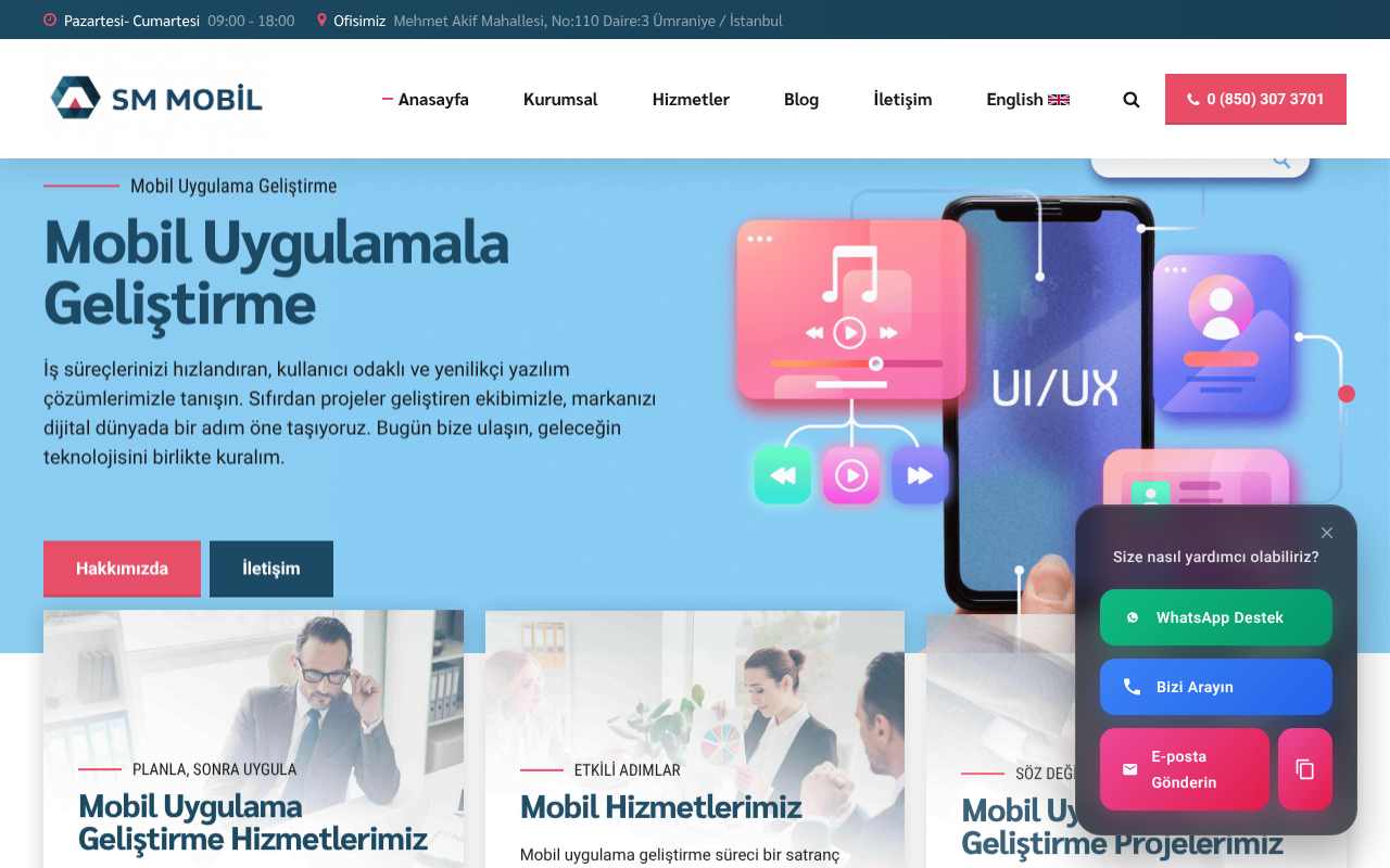 Mobil Uygulama Geliştirme screenshot — 30 Apr 2026