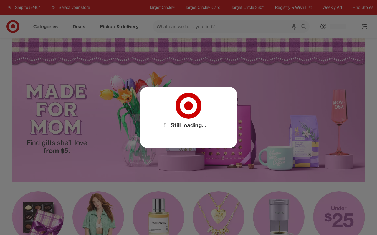 Target : Expect More. Pay Less. screenshot — 30 Apr 2026