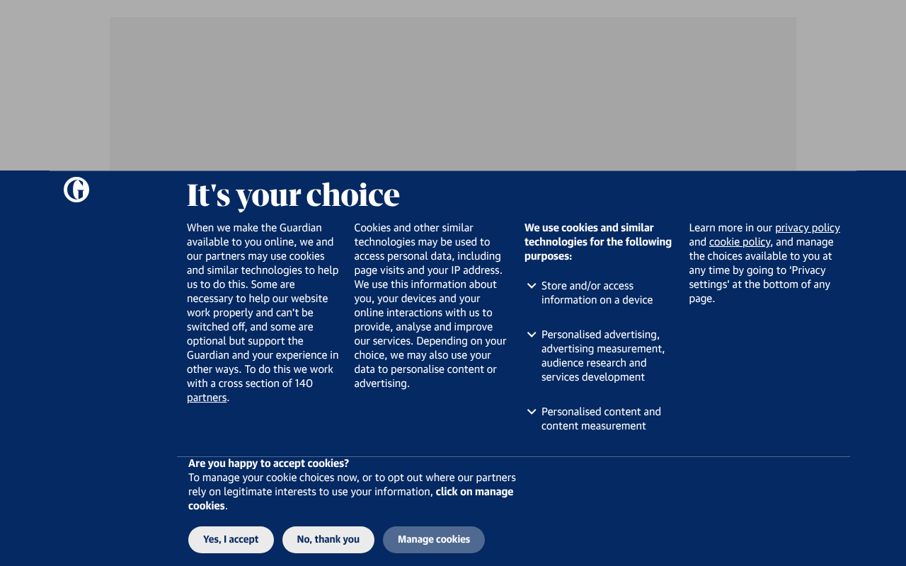 Latest news, sport and opinion from the Guardian screenshot