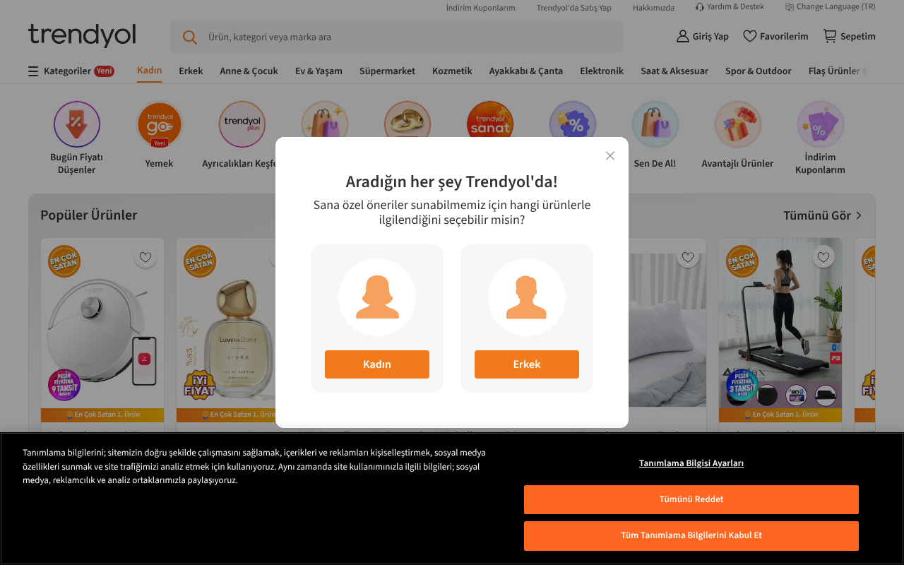Trendyol screenshot — 05 May 2026