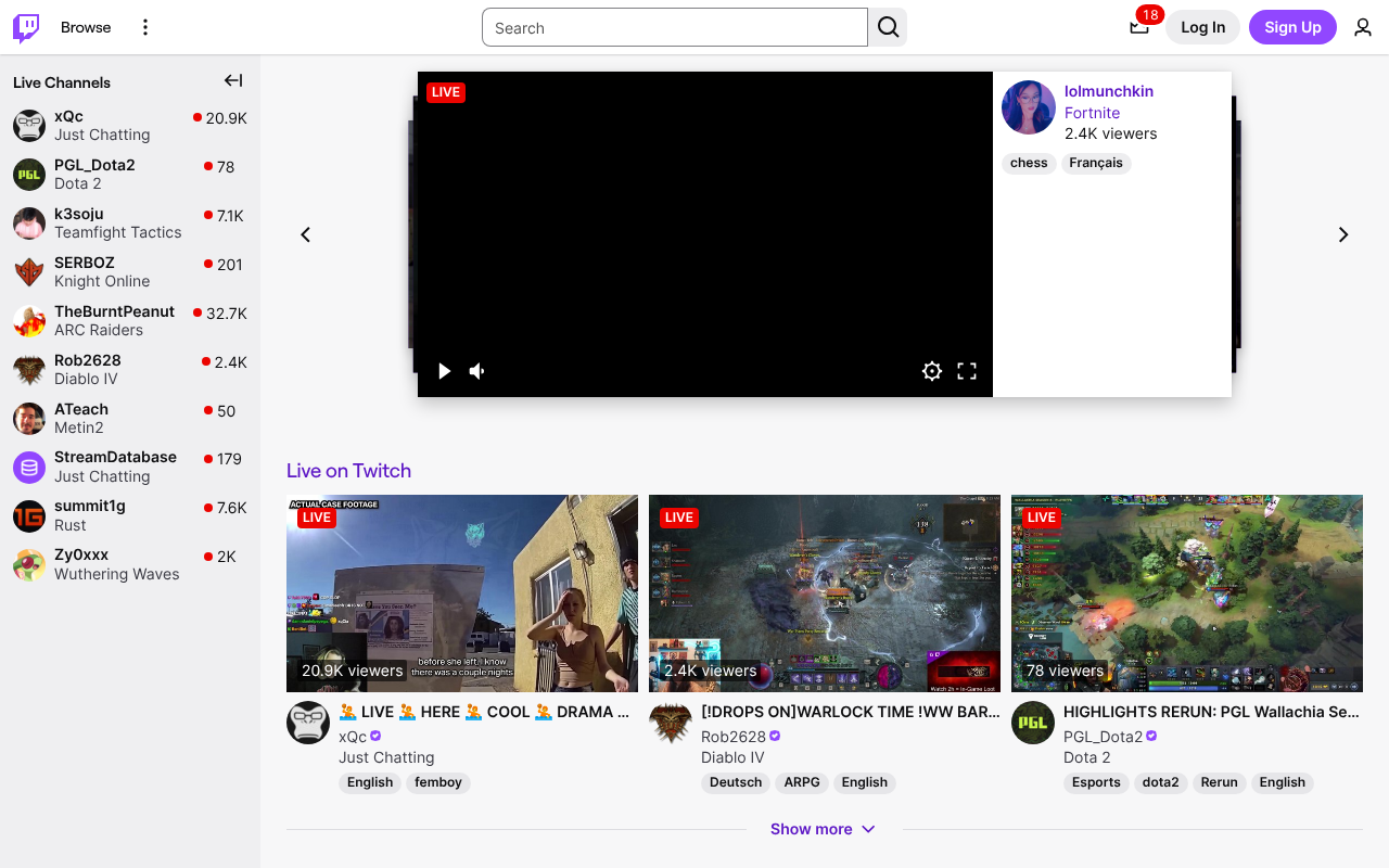 Twitch screenshot — 30 Apr 2026