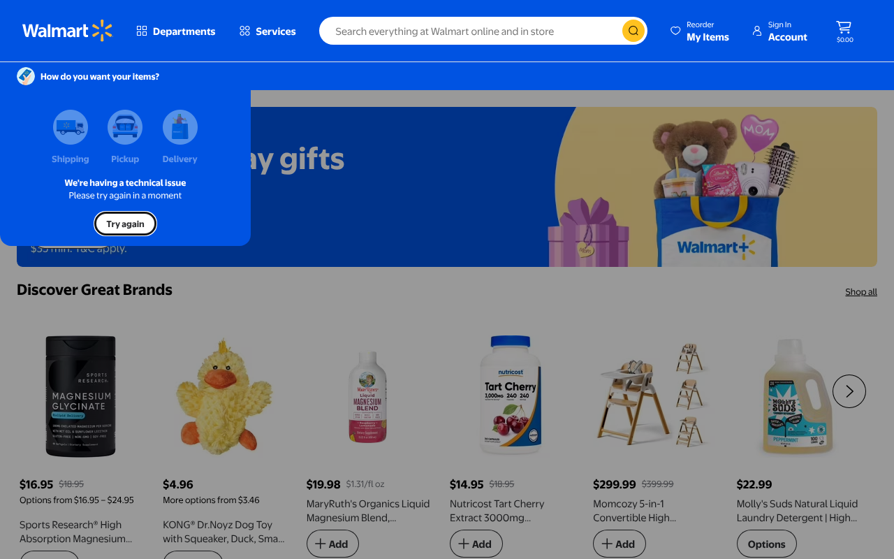 Walmart screenshot — 30 Apr 2026