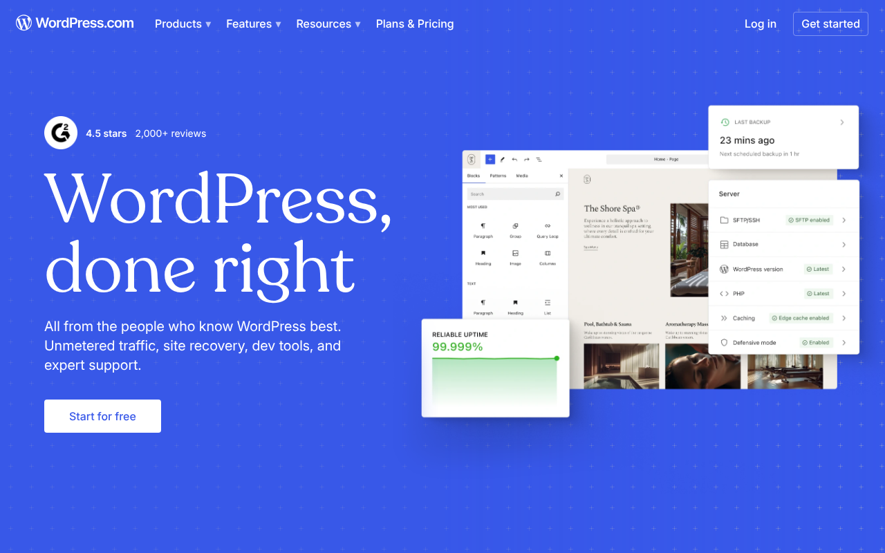 WordPress.com screenshot