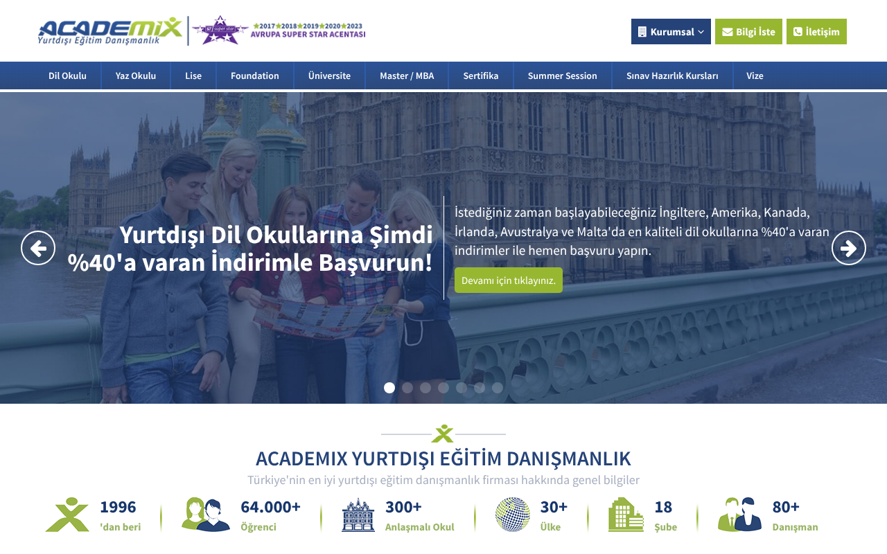 Yurtdışı Eğitim Danışmanlığı screenshot — 30 Apr 2026