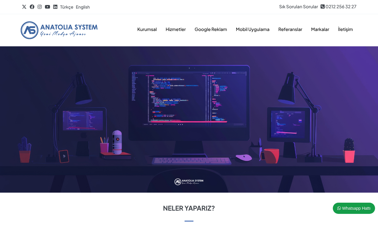 Anatolia System Yeni Medya Ajansı screenshot — 30 Apr 2026