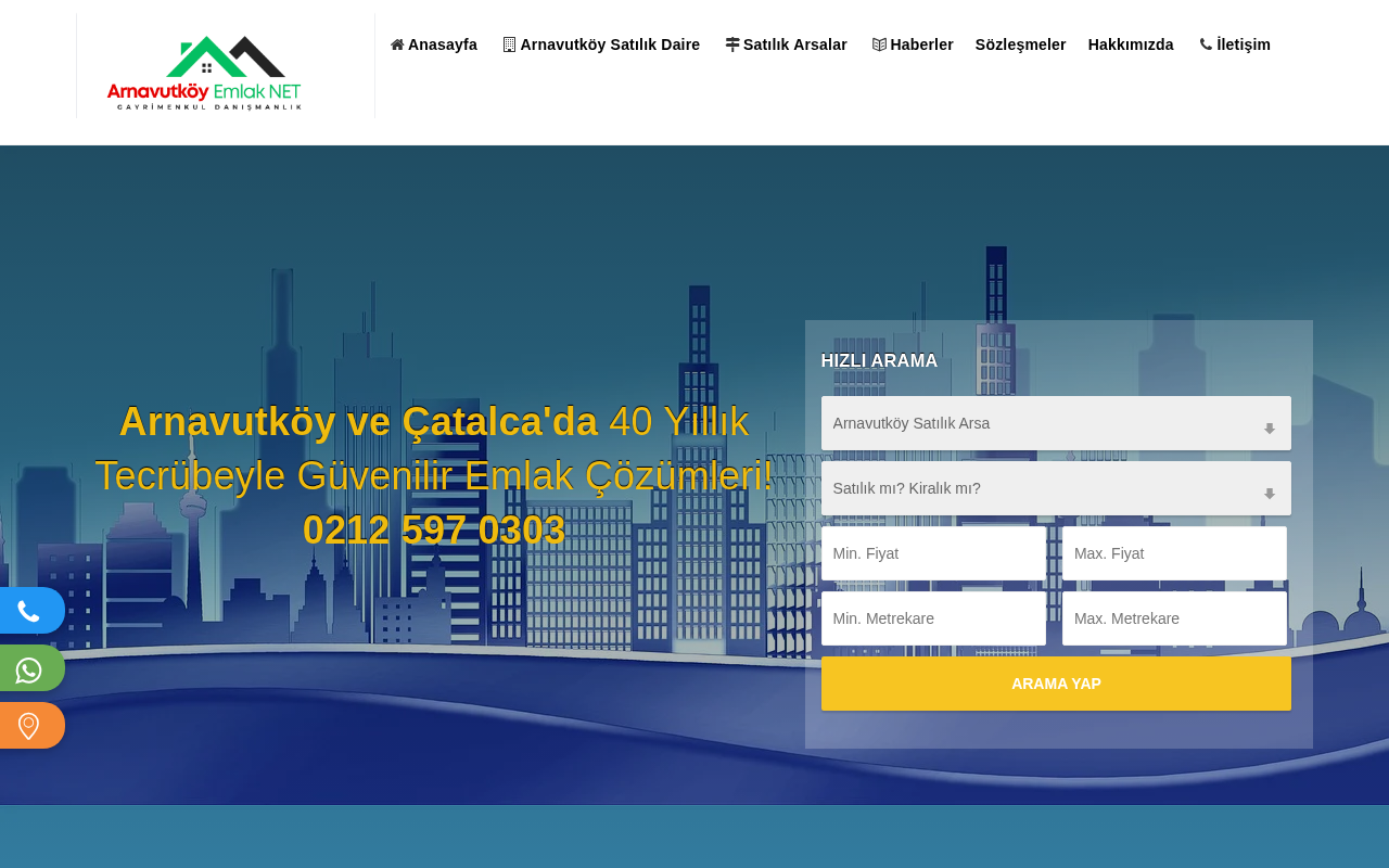 Esila Gayrimenkul ( Emlak ) Arnavutköy Satılık Arsa screenshot — 30 Apr 2026