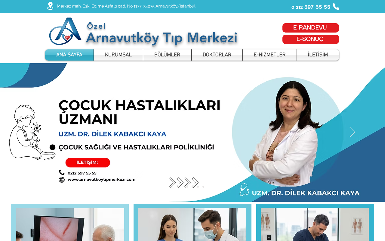 Özel Arnavutköy Tıp Merkezi screenshot