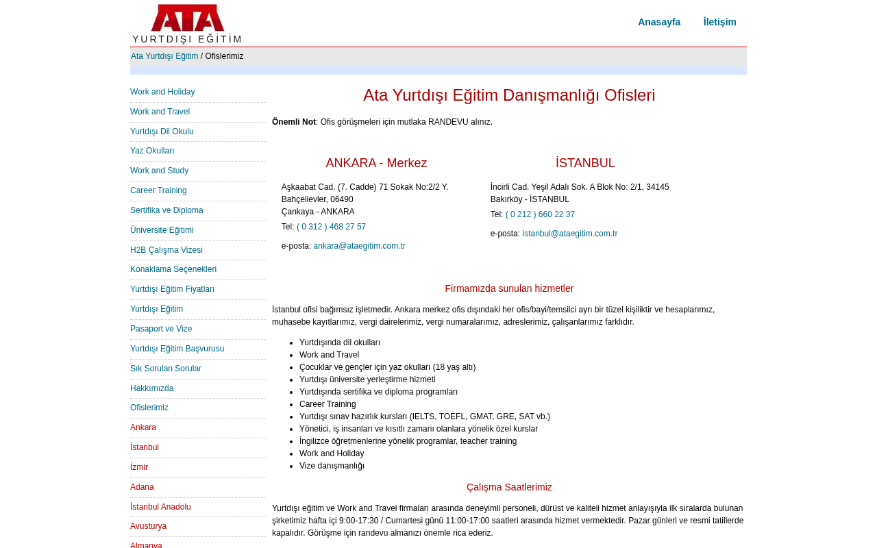 Ata Yurtdışı Eğitim screenshot