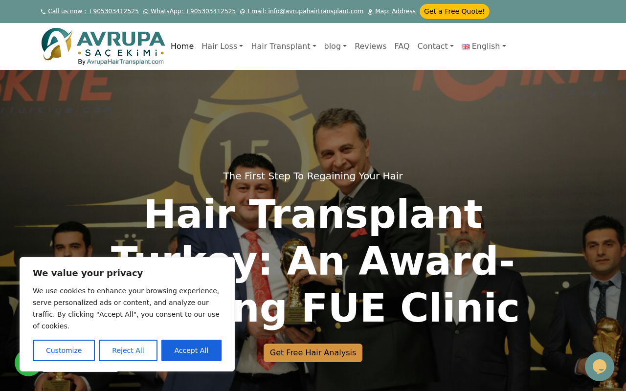 Hair Transplant Turkey Istanbul screenshot