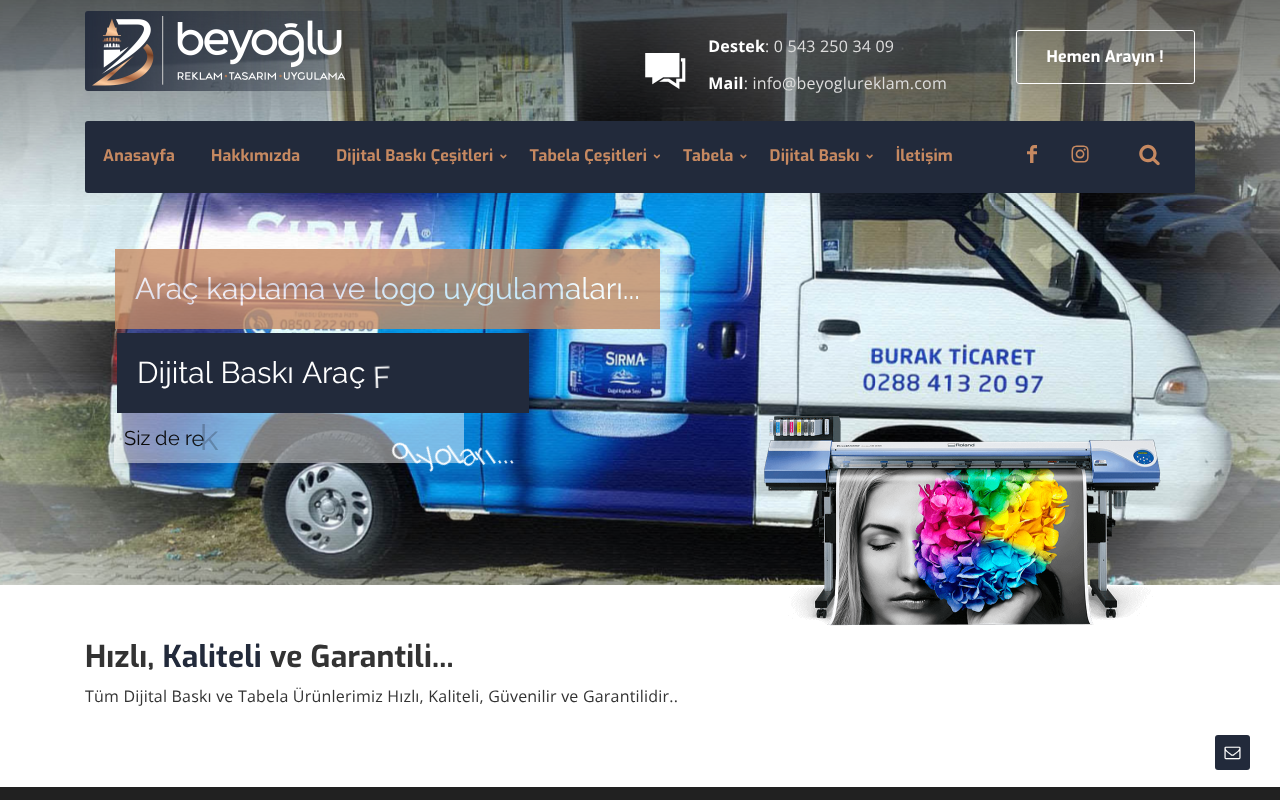 Anasayfa screenshot