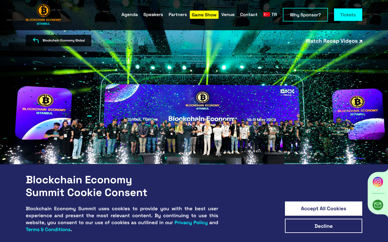 Blockchain Economy Istanbul Summit screenshot