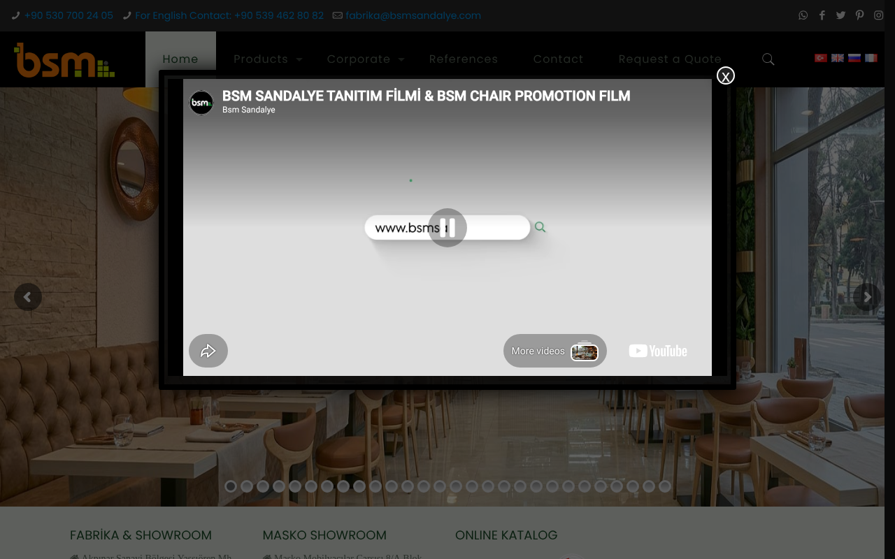 Sandalye Masa Fabrikası screenshot — 30 Apr 2026