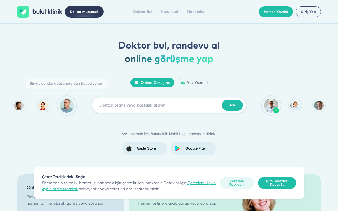 Bulutklinik screenshot