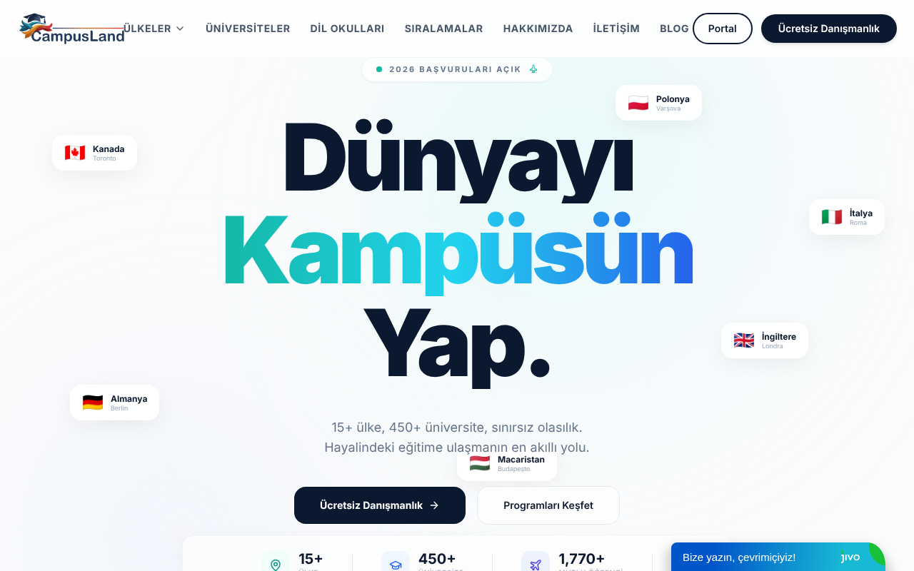 Yurtdışı Eğitim Danışmanlığı screenshot — 30 Apr 2026
