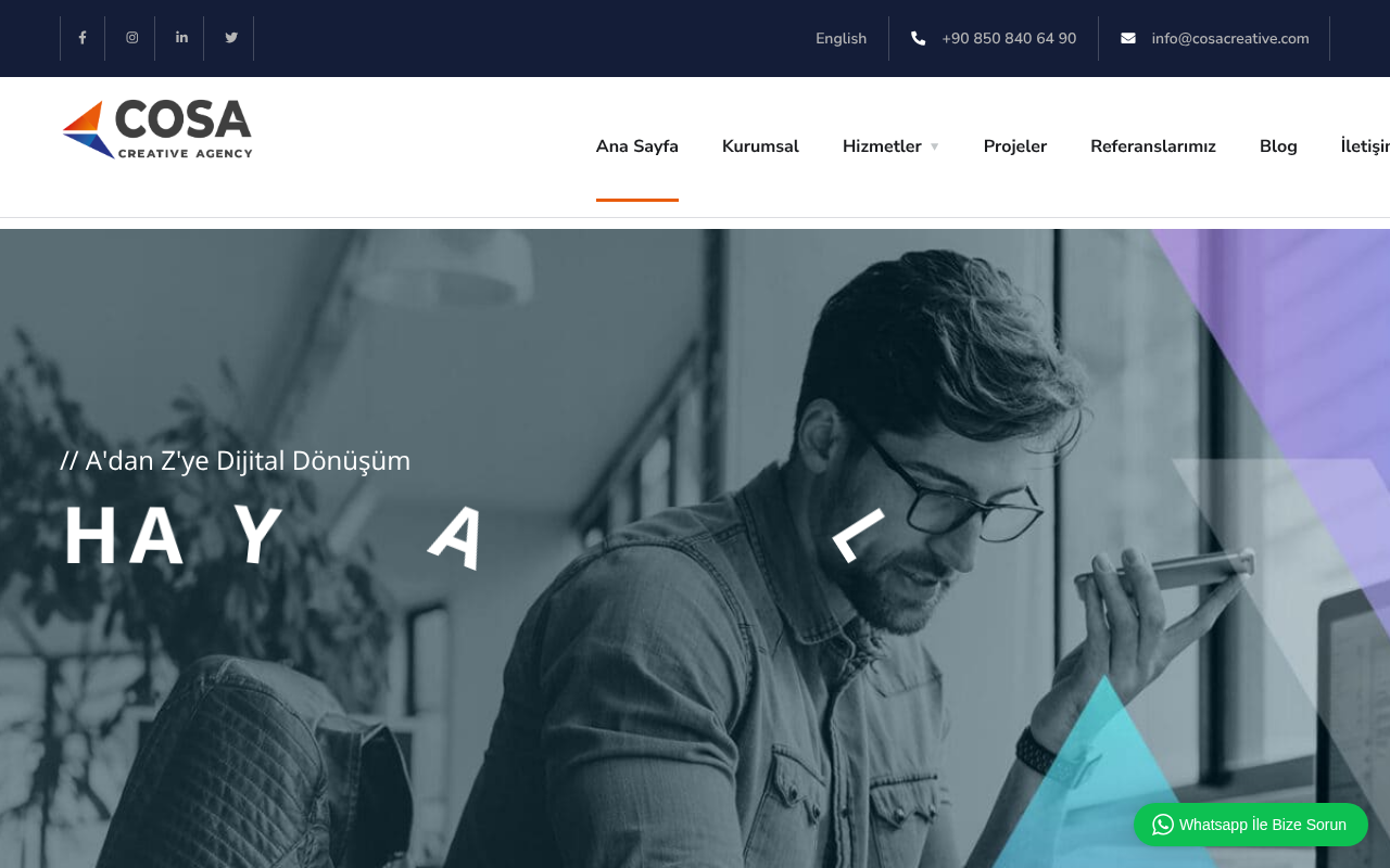Cosa Creative screenshot — 30 Apr 2026