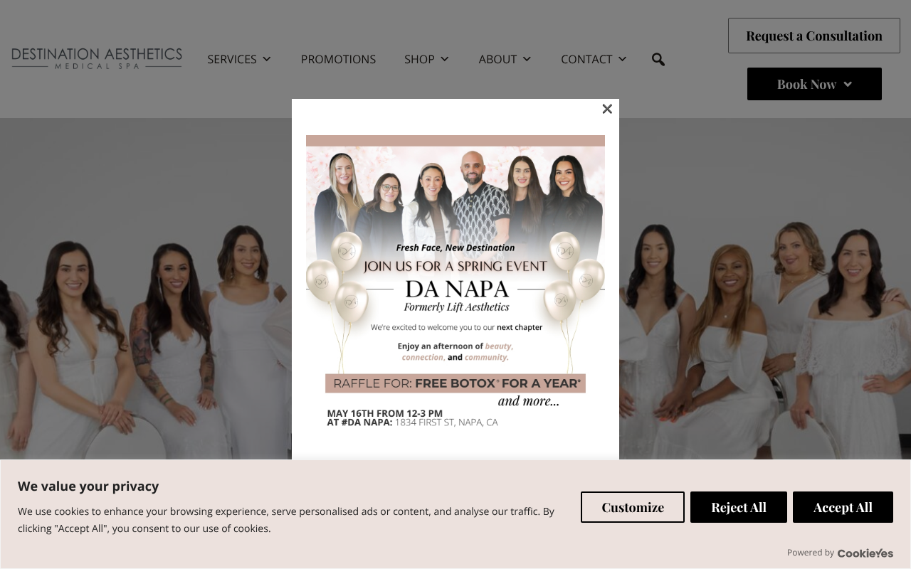 Med Spa in El Dorado Hills, Elk Grove, Folsom, Roseville & Sacramento, CA screenshot