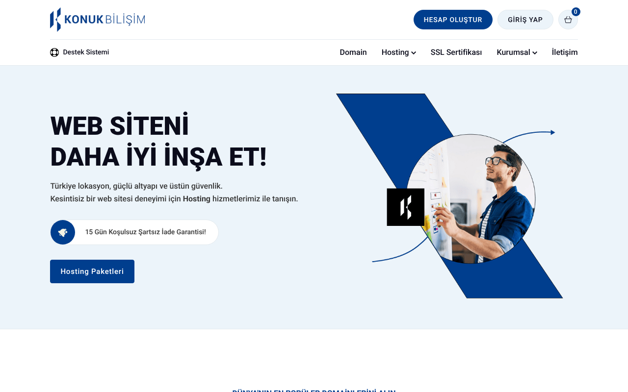 Web Siteni Daha İyi İnşa Et screenshot — 30 Apr 2026