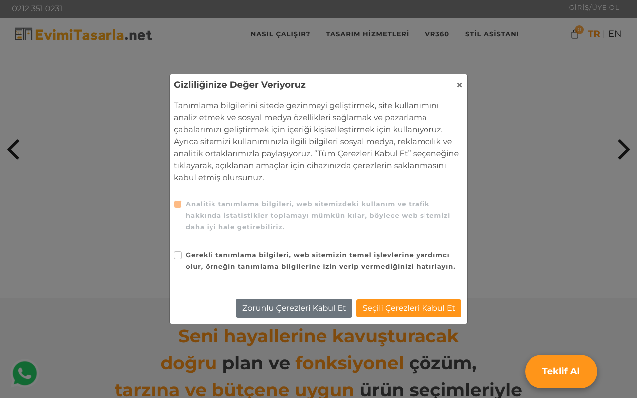 Evimitasarla screenshot — 30 Apr 2026
