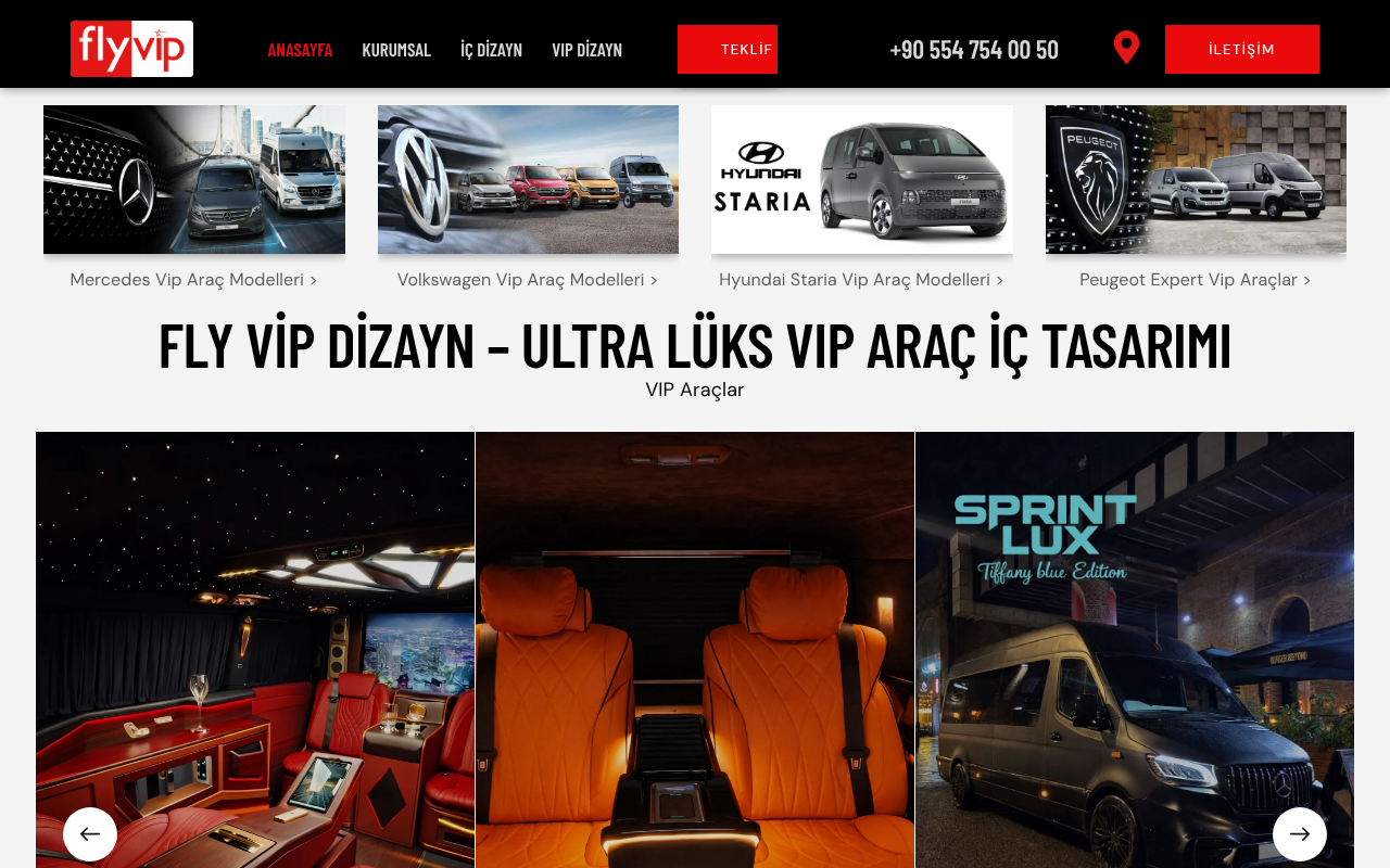 FlyVIP Araç İçi Dizayn A.Ş. screenshot — 30 Apr 2026