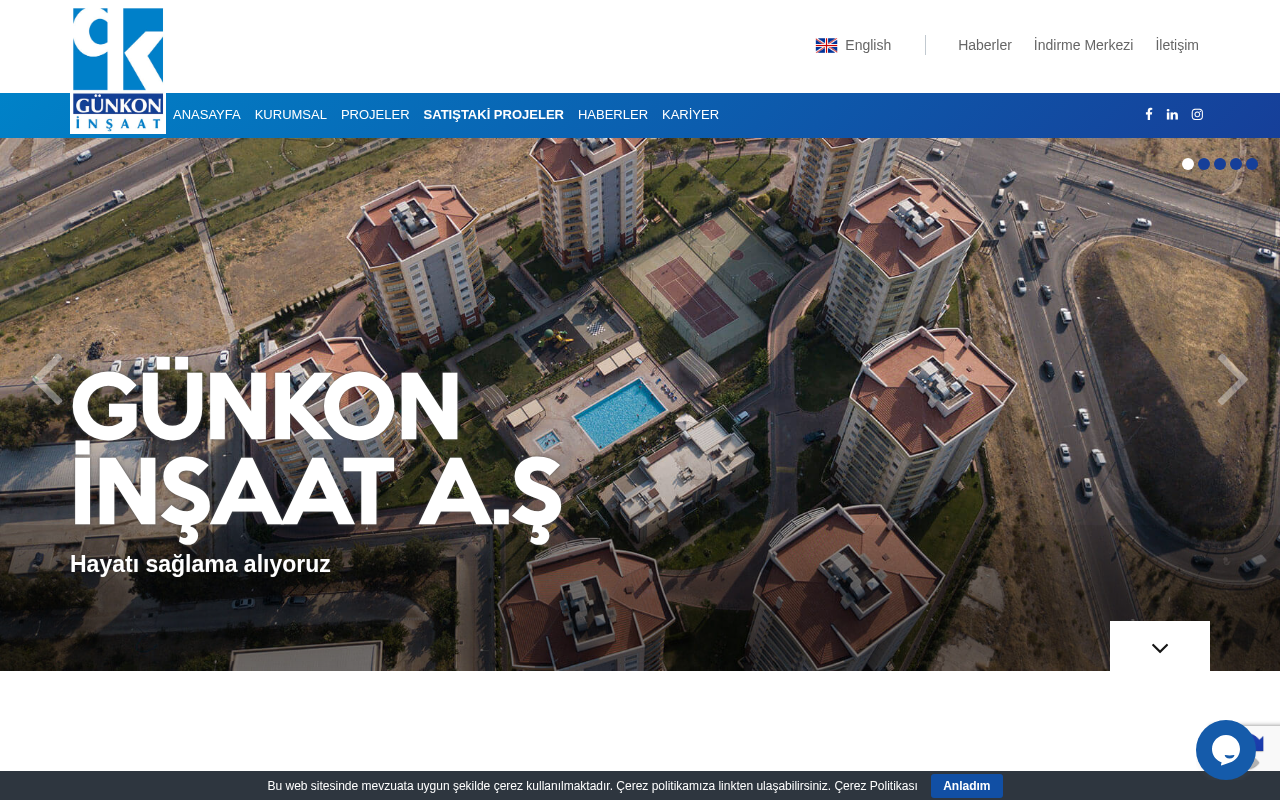Günkon İnşaat screenshot