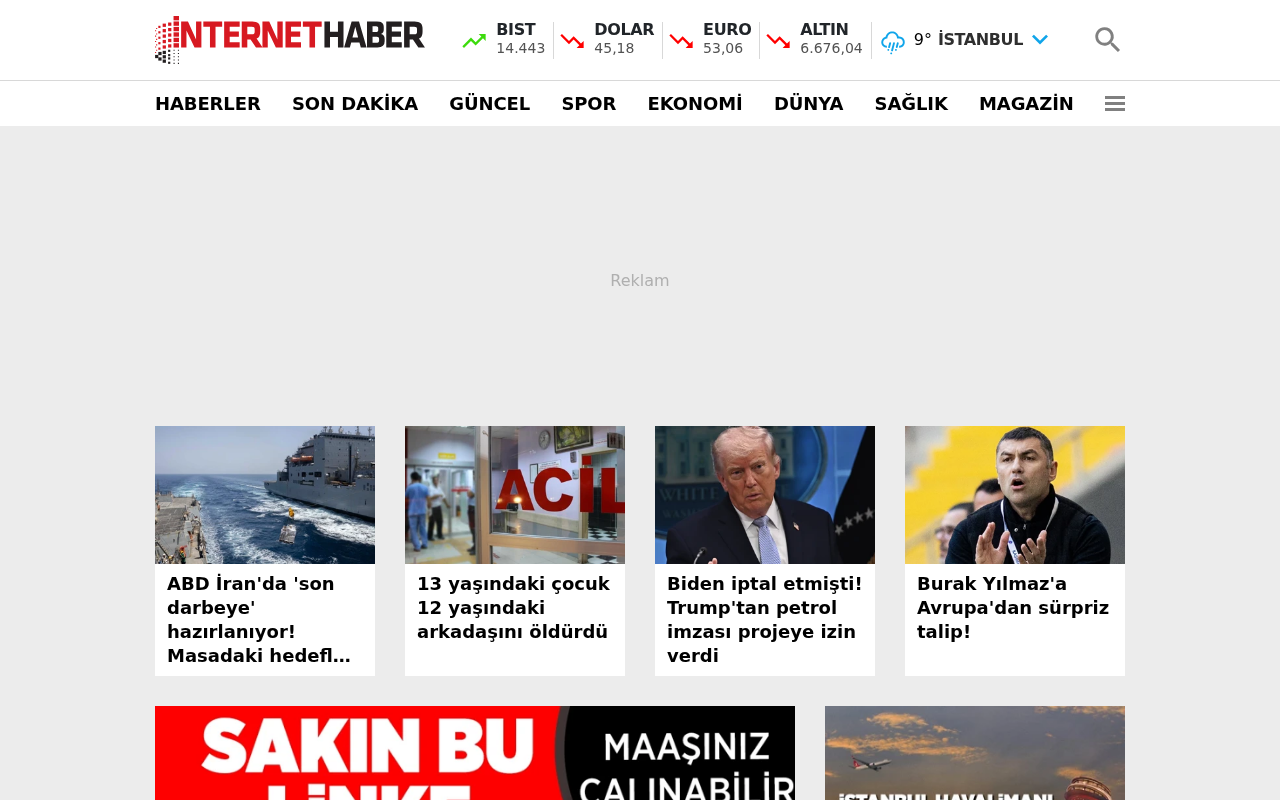 İnternet Haber screenshot