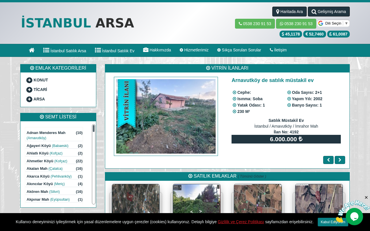 arsa ilanları, satılık arsa istanbul screenshot