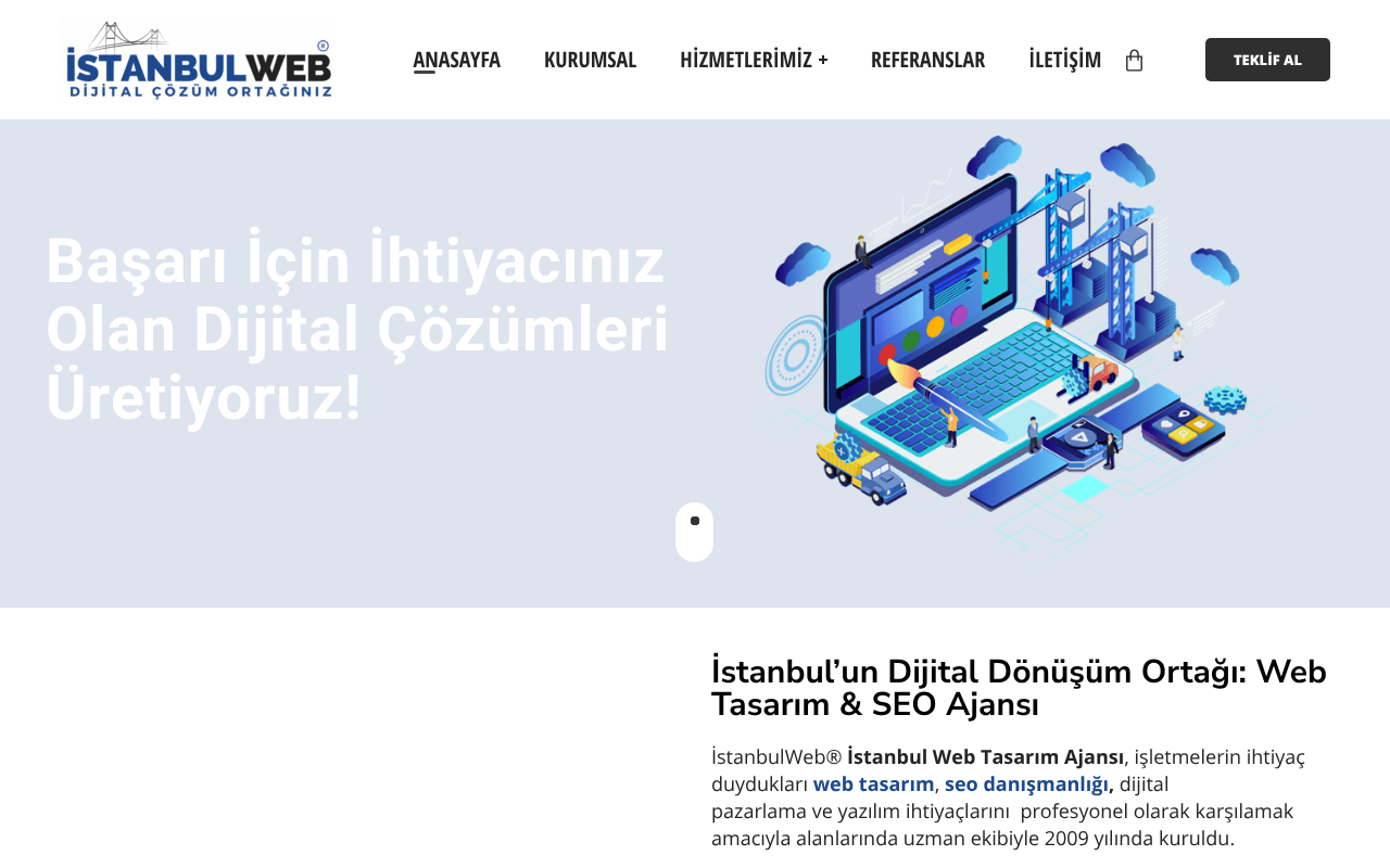 Web Tasarım İstanbul screenshot — 30 Apr 2026
