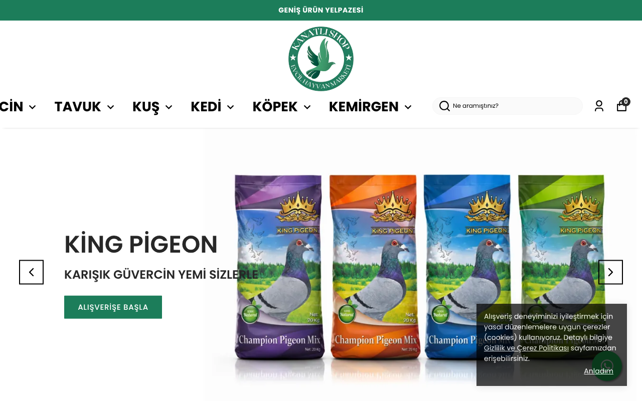 Kanatlı Shop screenshot