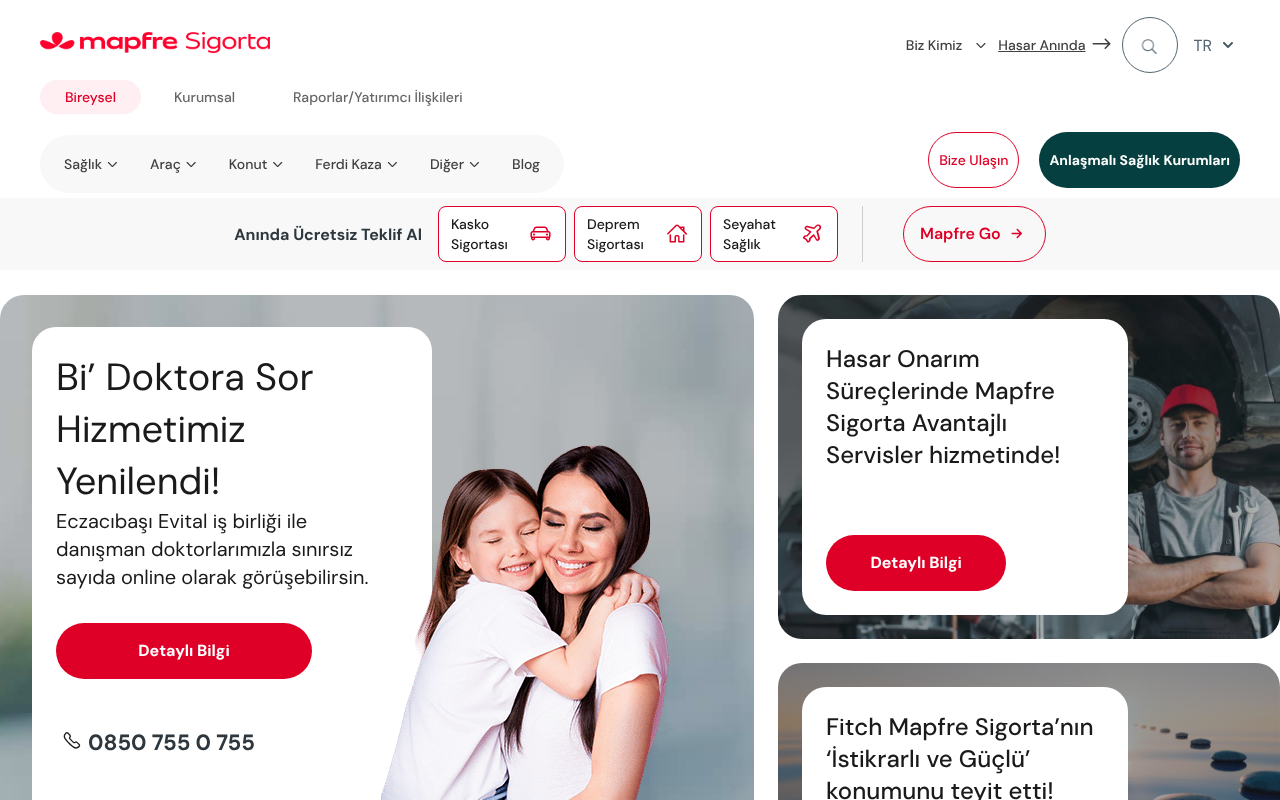 MAPFRE Sigorta screenshot