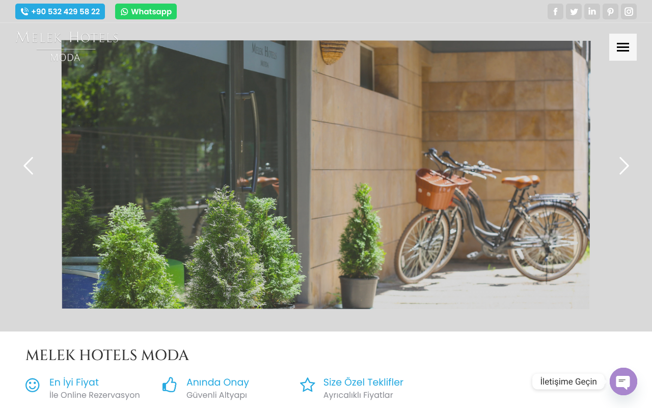Melek Hotels screenshot — 30 Apr 2026
