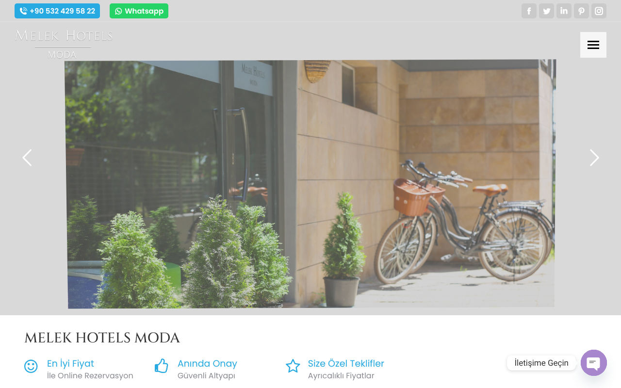 Melek Hotels screenshot