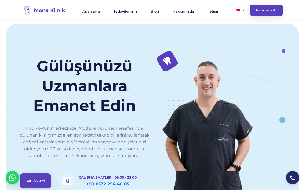 Mona Klinik screenshot