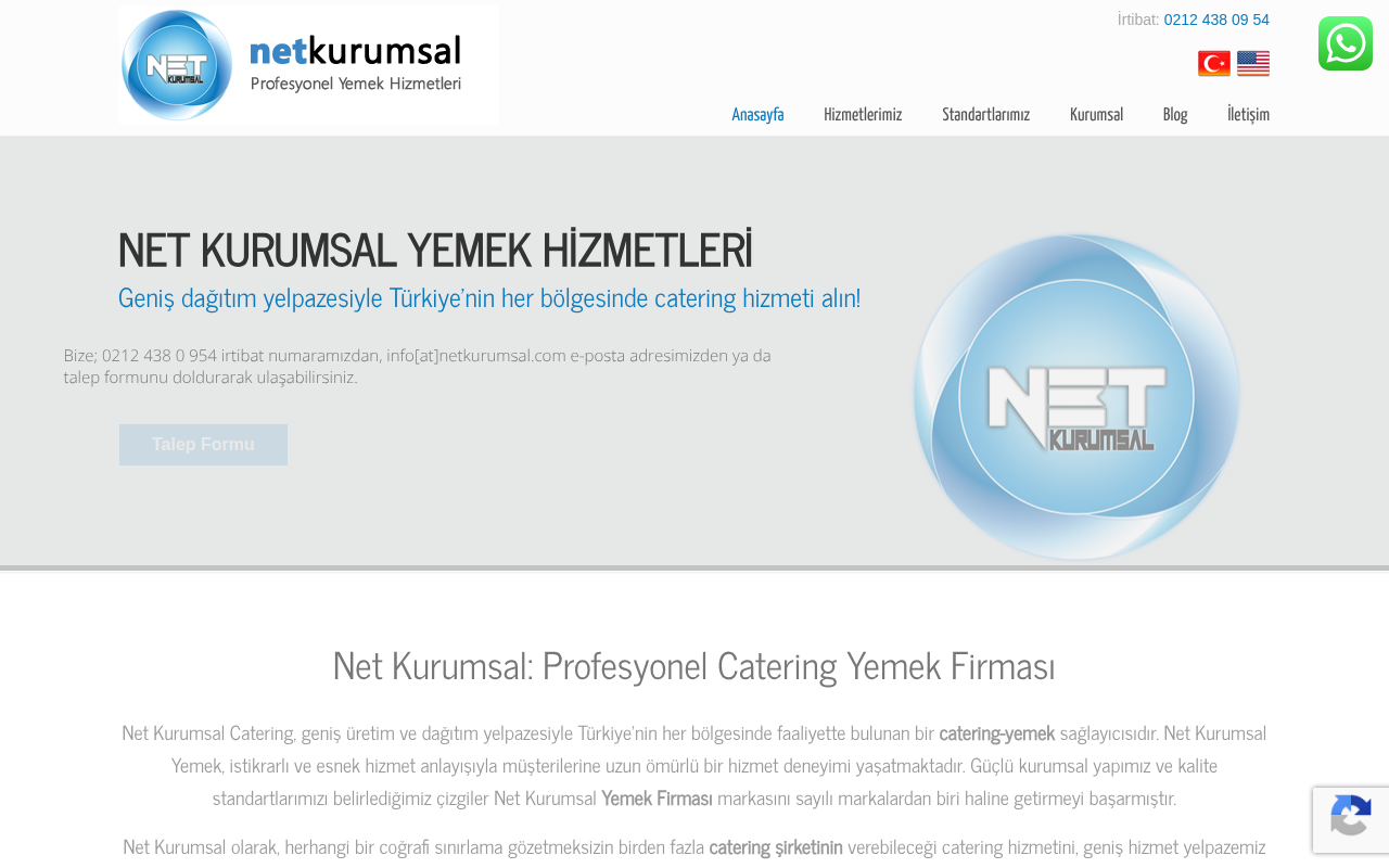 Catering ve Yemek Firması screenshot
